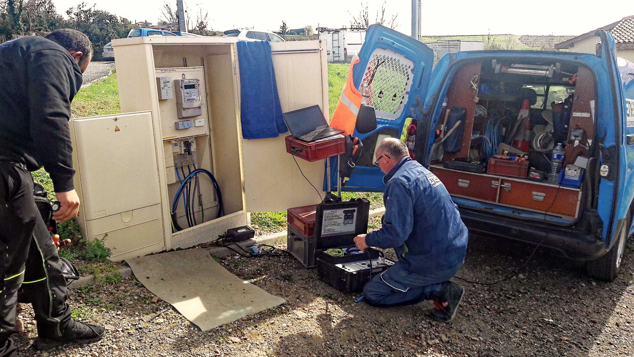 Mise en service de la centrale de Létra