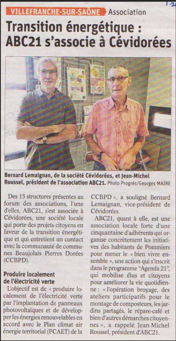 Article du 14/09/2020