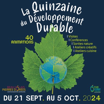 Programme de la Quinzaine du Développement durable en Pierres Dorées